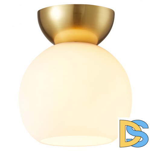 Потолочный светильник iLamp Mono C6079-1 GD+WH