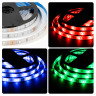 Светодиодная влагозащищенная лента Apeyron 12В 5050 7,2Вт/м RGB 5м IP65 LSE-284