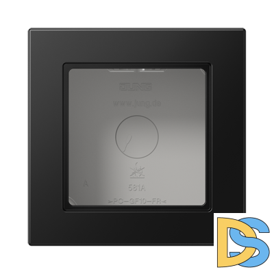 Коробка с рамкой для накладного монтажа Jung A5581BFASWM