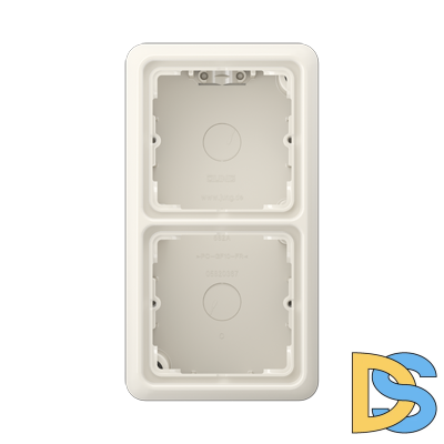 Коробка двухместная Jung CD582AW