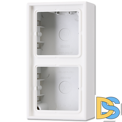 Коробка двухместная Jung LS582AW