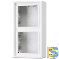 Коробка двухместная Jung LS582AW