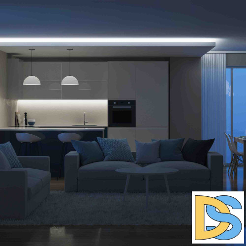 Светодиодная лента Apeyron 12В СТ 14,4Вт/м smd5050 60д/м IP67 (НАНО) 700Лм/м 5м 6500К 00-73