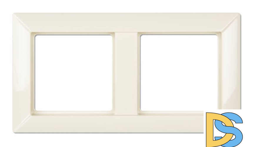 Рамка двухместная Jung EP482