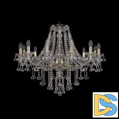 Подвесная люстра Bohemia Ivele Crystal 1415/12/300 G Balls