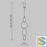 Подвесной светильник Maytoni Adore MOD297PL-L12BS3K