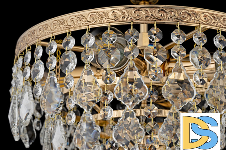 Люстра на штанге Arti Lampadari Castellana E 1.3.30.602 G