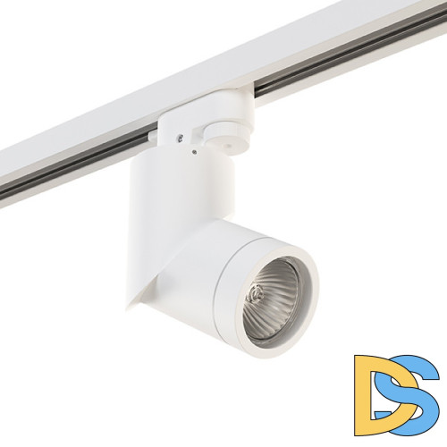 Трековый светильник Lightstar Track 1 white A1T051016 (592016+051016)