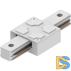 Коннектор прямой однофазный для шинопровода Feron LD1006 41734