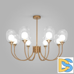 Люстра на штанге Eurosvet Spritz 70217/8 латунь a064748