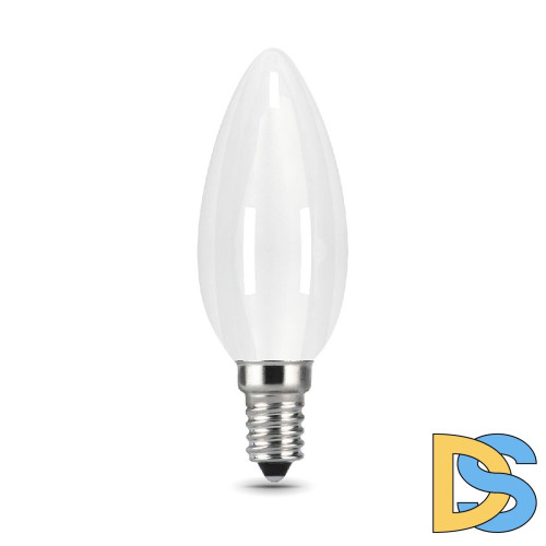 Лампа светодиодная филаментная диммируемая Gauss E14 9W 3000К матовая 103201109-D