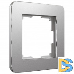 Рамка на 1 пост Platinum алюминий W0012606
