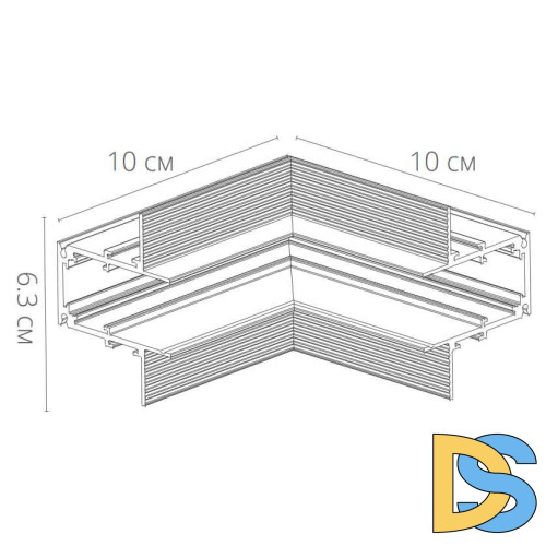 Коннектор угловой Arte Lamp Linea-accessories A480933
