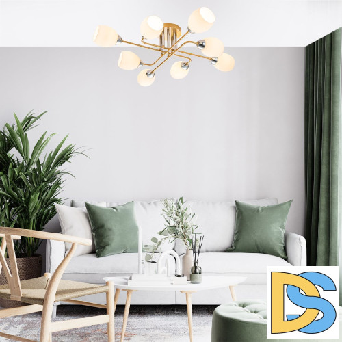 Потолочная люстра Escada Hope 1132/8P Gold