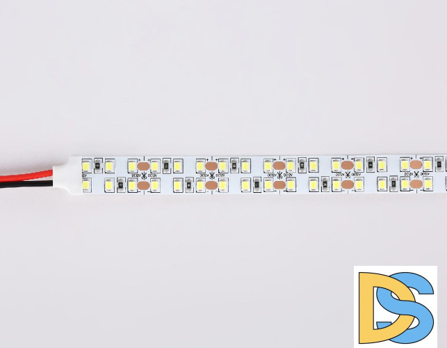 Светодиодная лента двухрядная Ambrella Light LED Strip 12В 2835 19,2Вт/м 6500K 5м IP20 GS1603