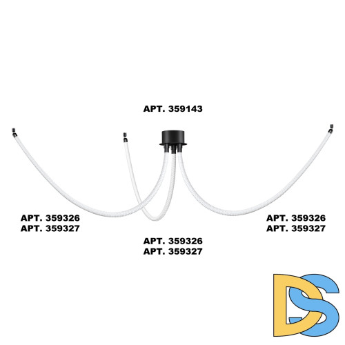Гибкий неон Novotech Ramo 359326