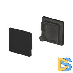 Заглушка Arlight SL-KANT-H16 SQUARE BLACK глухая 037518