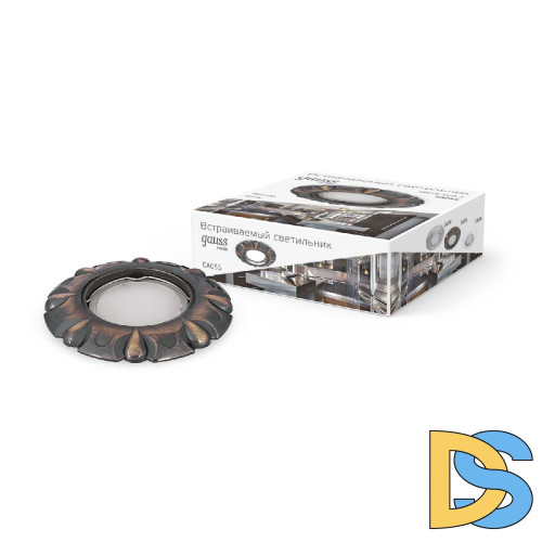 Встраиваемый светильник Gauss Metal Exclusive CA055