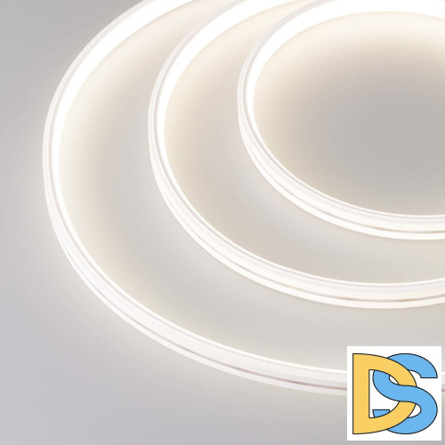 Лента герметичная Arlight MOONLIGHT-TOP-X320-11x7mm 24V Warm3000 (10 W/m, IP65, CSP, 5m, wire x2) 038317