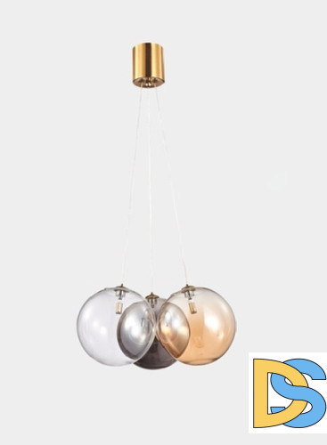 Подвесной светильник iLamp Drop 8110P/3 BR-MLT