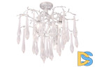 Потолочная люстра Crystal Lux REINA PL5 D600 SILVER PATINA