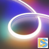 Светодиодная герметичная лента Arlight DMX MOONLIGHT-TOP-B84-16x15mm 24V RGB-PX7 360deg (18 W/m, IP67, 5m, wire x2) 045437
