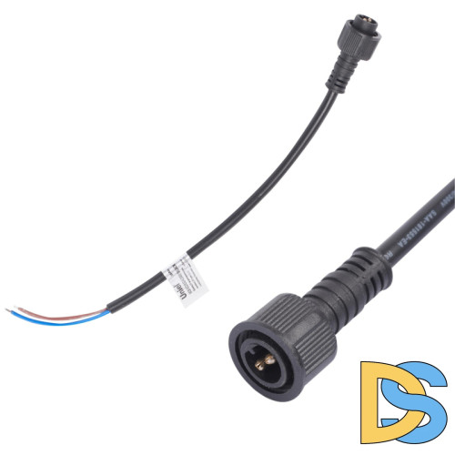 Провод для подключения в линию прожекторов Uniel UCX-LD2/L52-0.25M/M7 DC24V BLACK UL-00009503