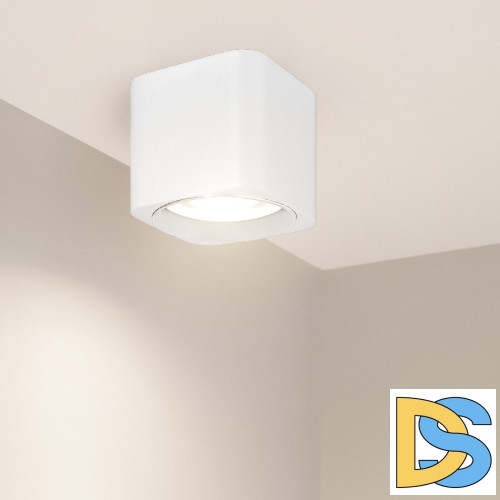 Накладной светильник Arlight SP-DICE-S78x78-10W Day4000 (WH, 24 deg, 230V) 046634