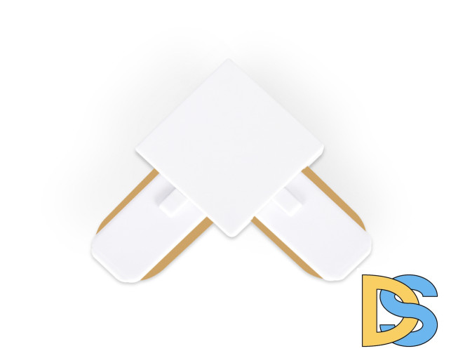 Коннектор угловой однофазный Ambrella Light Track System GL7070