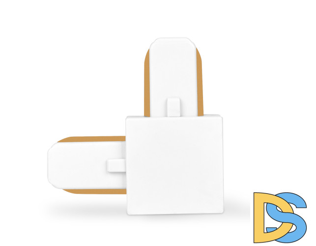 Коннектор угловой однофазный Ambrella Light Track System GL7070