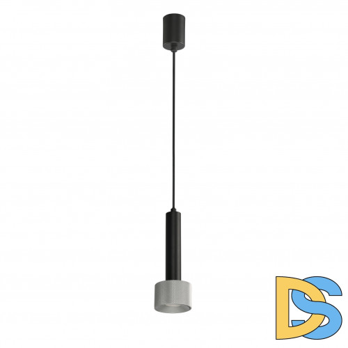 Подвесной светильник iLedex Delta 2362-1 BK+SL