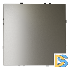 Перекрестный переключатель встраиваемый VOLTUM S70 одноклавишный 10А, (шелк)