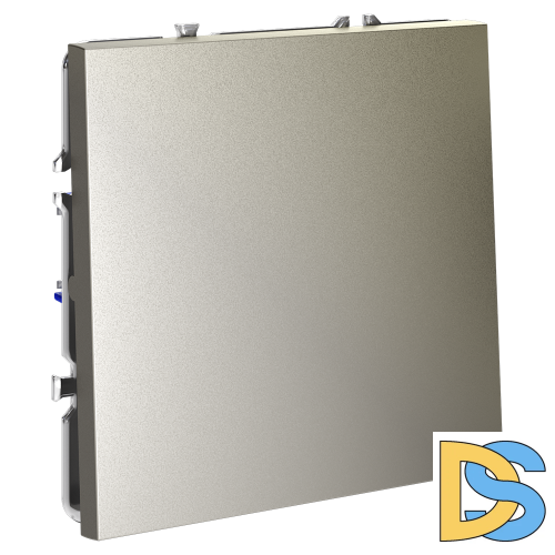 Перекрестный переключатель встраиваемый VOLTUM S70 одноклавишный 10А, (шелк)