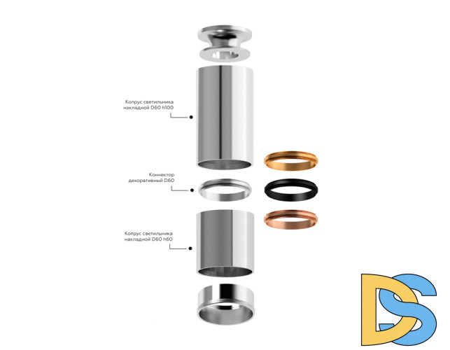 Корпус светильника накладной Ambrella Light DIY Spot C6304