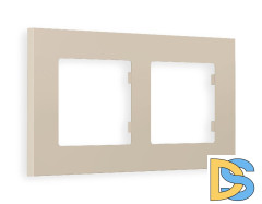 Рамка двухместная Ambrella Volt Qubi AF250362