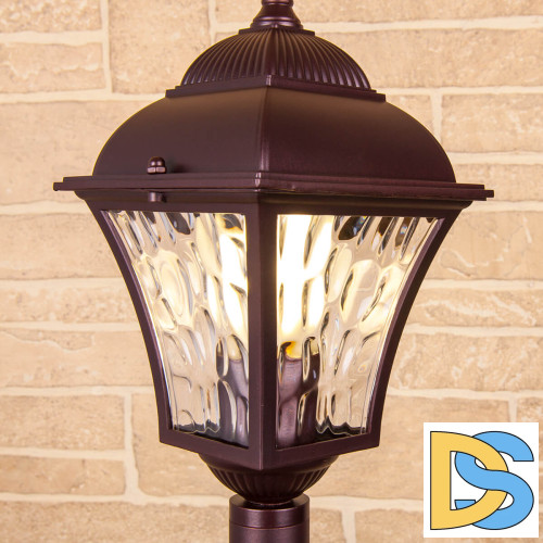 Уличный cветильник Elektrostandard Apus F шоколад GL 1009F 4690389134159
