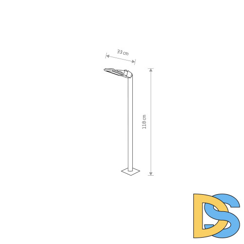 Уличный светодиодный светильник Nowodvorski Pathway Led 9420