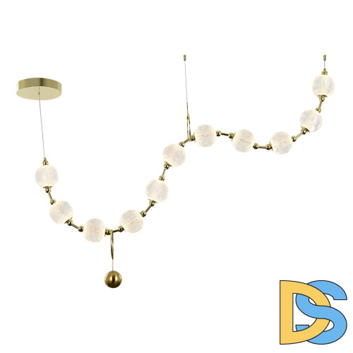 Подвесная люстра DeLight Collection Elliot Diamante MD20001012-11A gold
