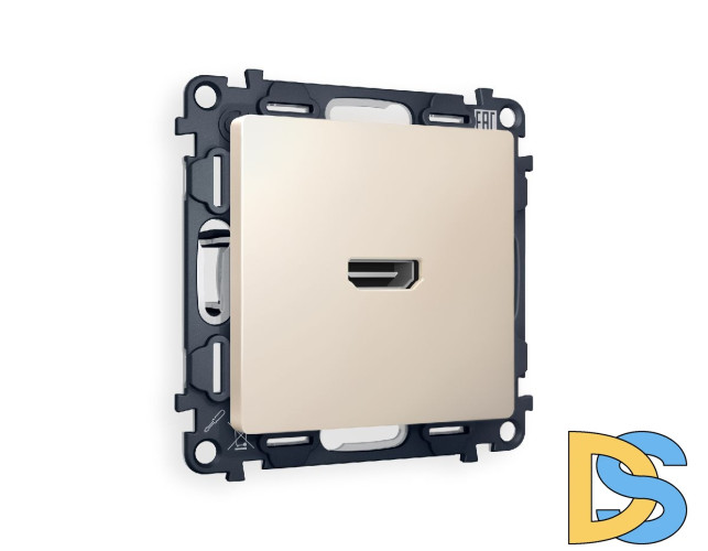 Комплект механизма розетки HDMI 2.0 40V/500mA 2.0GHz 5-18Gbit/s Ambrella Volt Alfa MA334010