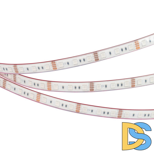 Светодиодная лента герметичная Arlight RTW-PFS-B60-13mm 12V RGB (14.4 W/m, IP68, 5060, 5m) 033790
