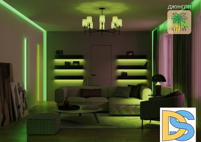 Лампа светодиодная диммируемая Gauss E14 5W 2700-6500K RGBW матовая 1190112