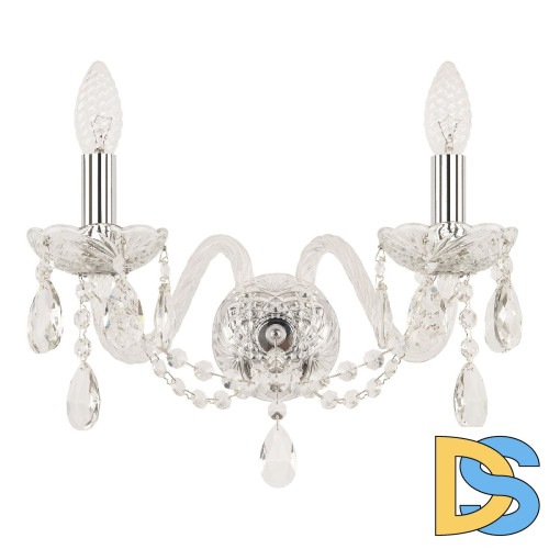 Бра Bohemia Ivele Crystal 116B/2/165 Ni