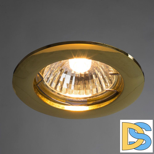 Встраиваемый светильник Arte Lamp Basic A2103PL-1GO