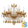 Подвесная люстра Bohemia Ivele Crystal 5413/6/141 G Amber/M-1H K777