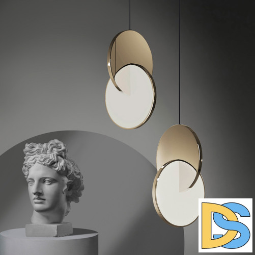 Подвесной светильник Delight Collection Eclipse 10305P gold