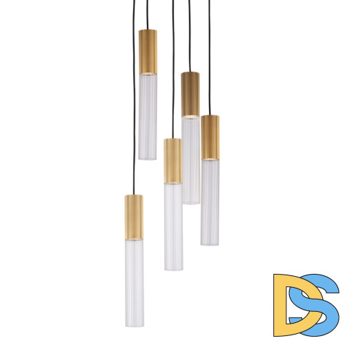 Подвесной светильник Delight Collection Flume MD2045-5A ant.brass