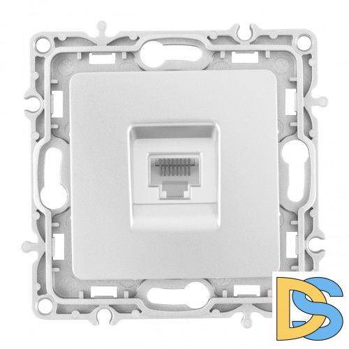 Розетка RJ45 Arte Milano 217.45-1.silver