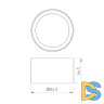 Кольцо антибликовое Arlight LGD-ANTIGLARE-RING-R85 (BK) 046757