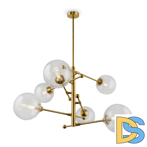 Люстра на штанге Freya Maddison FR5115PL-06BZ