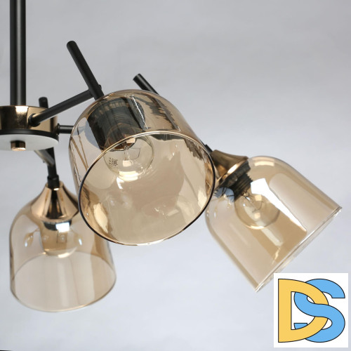 Люстра на штанге De Markt City Альфа 324017005